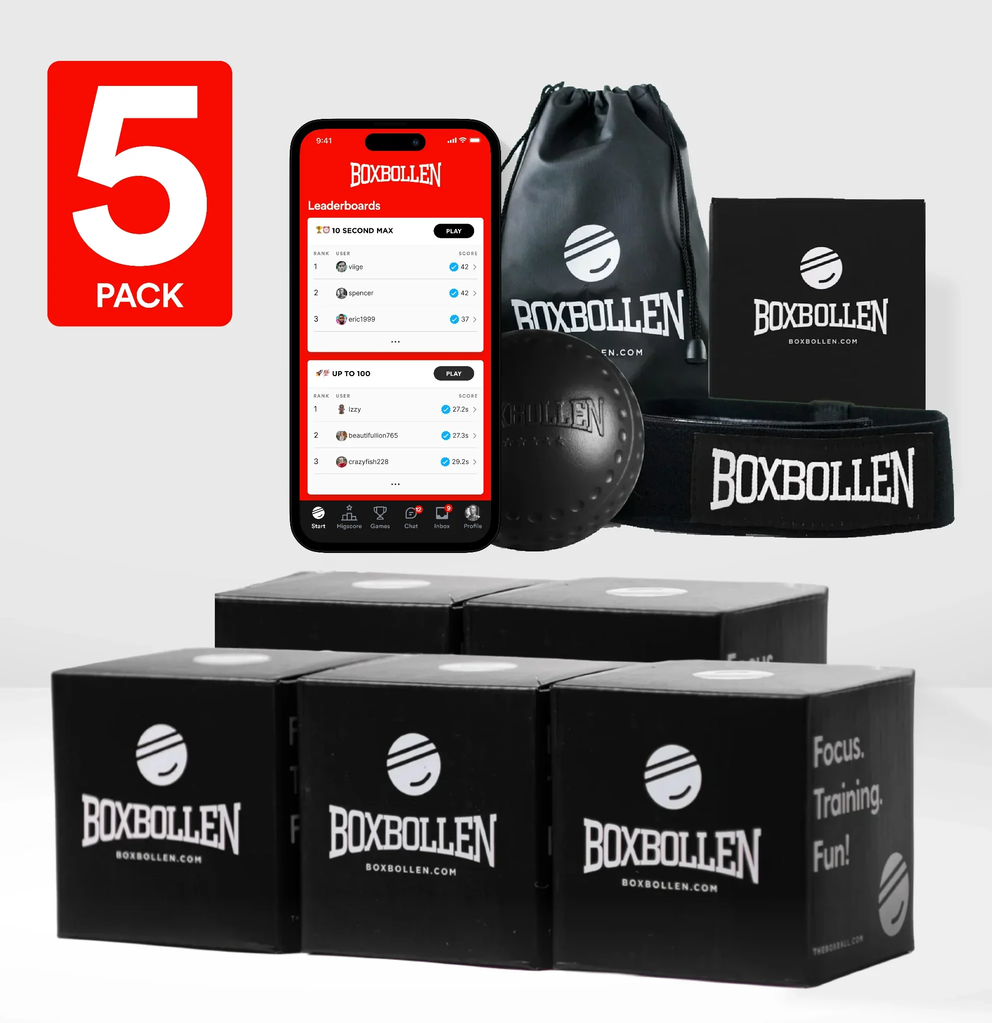 Boxbollen upsell